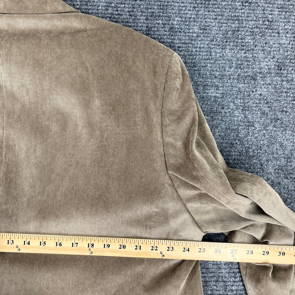 Vintage Lauren Ralph‎ Lauren Corduroy Blazer Men 50R Paisley Lined Tailored Y2K - Picture 15 of 16